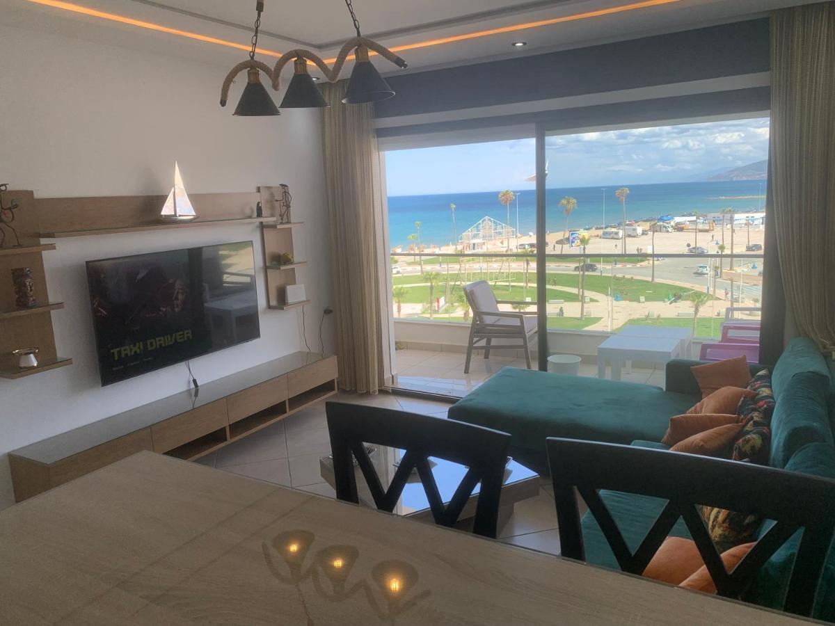Beachfront High Standard Flat Martil Bagian luar foto